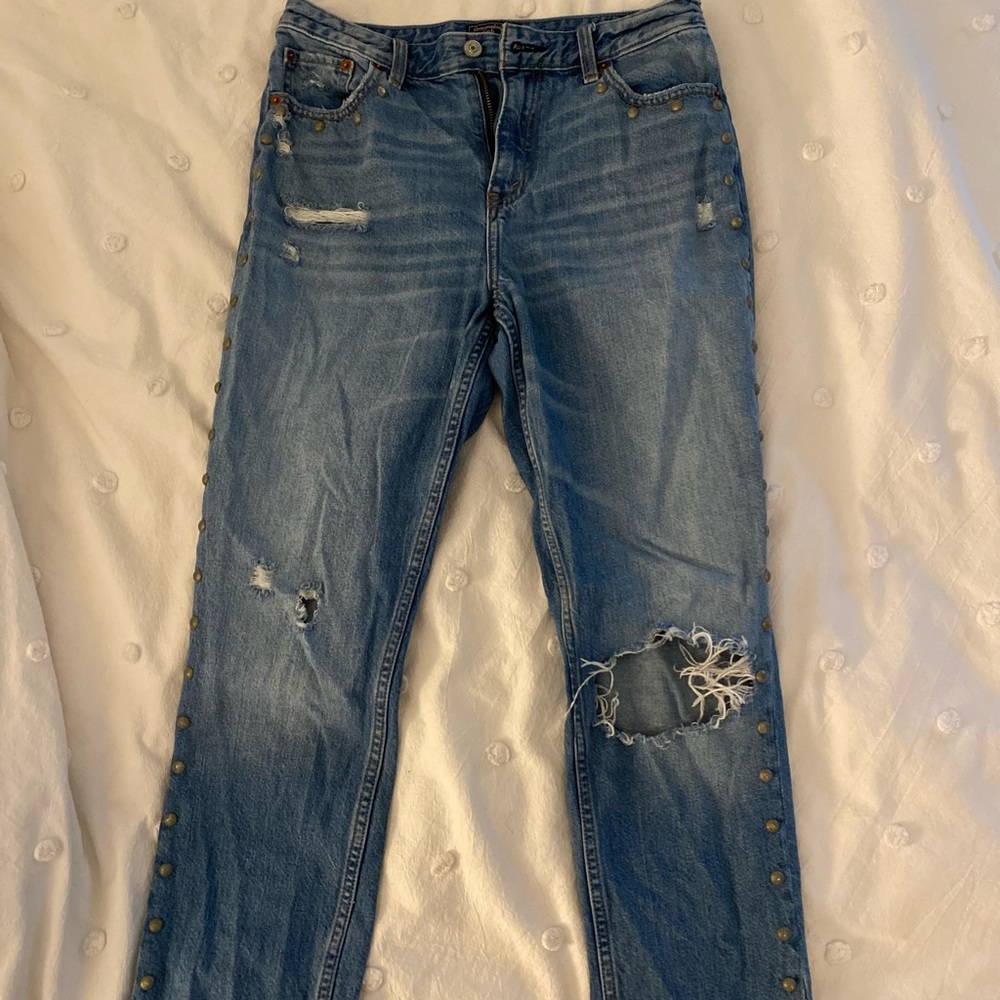 Abercrombie girlfriend jeans